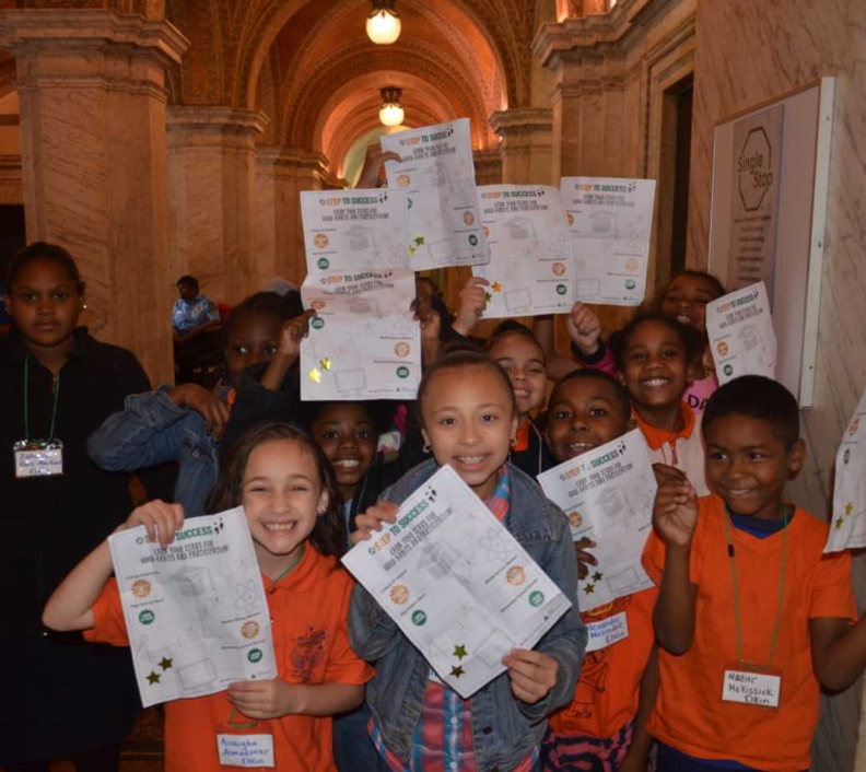 Junior Achievement kids