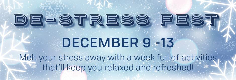 De-Stress Fest 2019