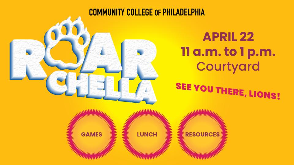 "Roarchella: Games, Lunch, Resources"